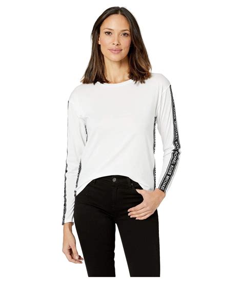 michael kors long sleeve shirt women's